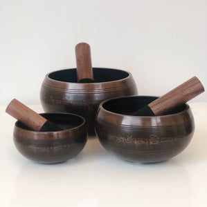 Traditional Mixed Metal Tibetan Singing Bowl