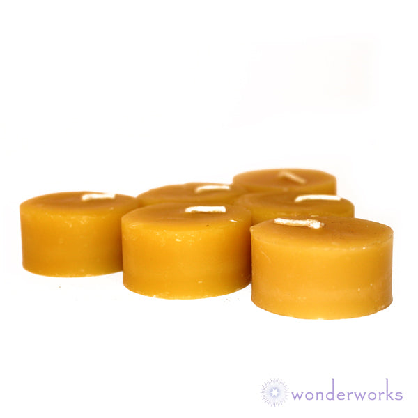 Beeswax Tealight Candles BeeGlo Wonderworks