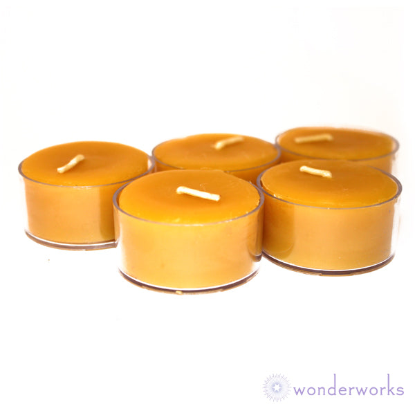 Beeswax Tealight Candles BeeGlo Wonderworks