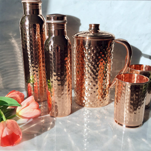 Copper Water Vessels sizes selection Wonderworks