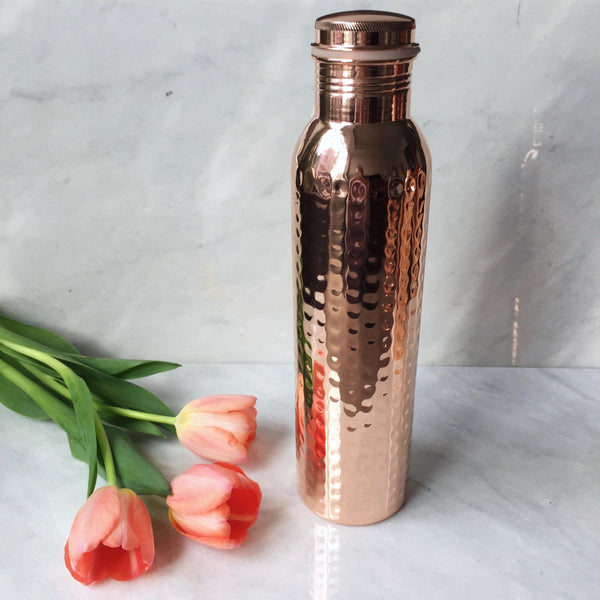 Copper Water Vessels 750ml bottle Wonderworks